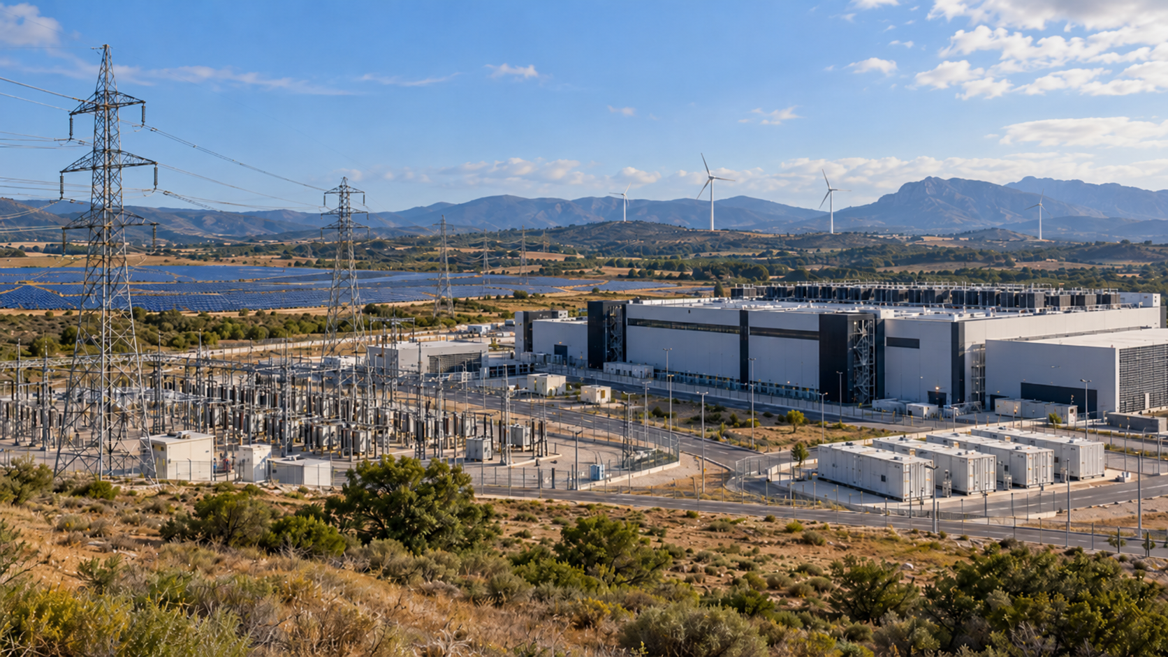 El futuro será renovable, pero no de precios bajos: los centros de datos redefinen la ecuación energética