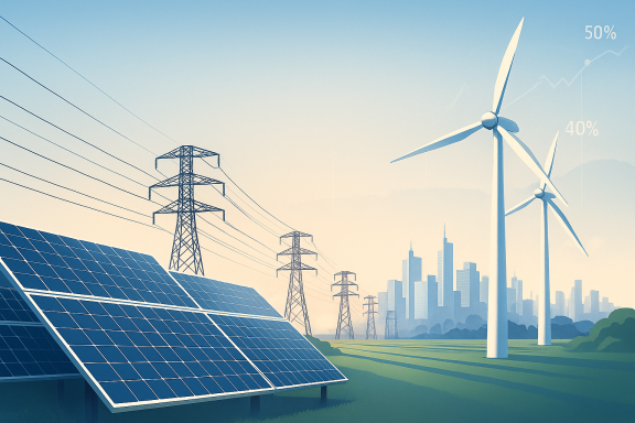 El sistema eléctrico, en evolución: la llegada de las renovables